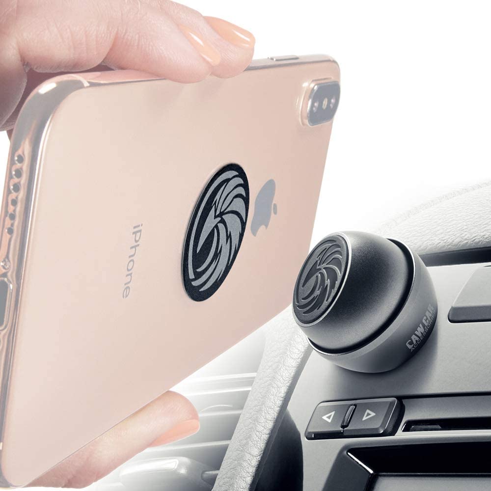 Soporte magnético para teléfono de coche con imán fuerte, soporte universal  para coche, tablero de instrumentos con rotación de 360° para iPhone 13 12  Pro XR XS Plus Samsung Galaxy Note S21/S21+