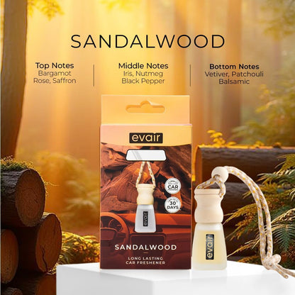 Ambientador de auto Evair con aroma