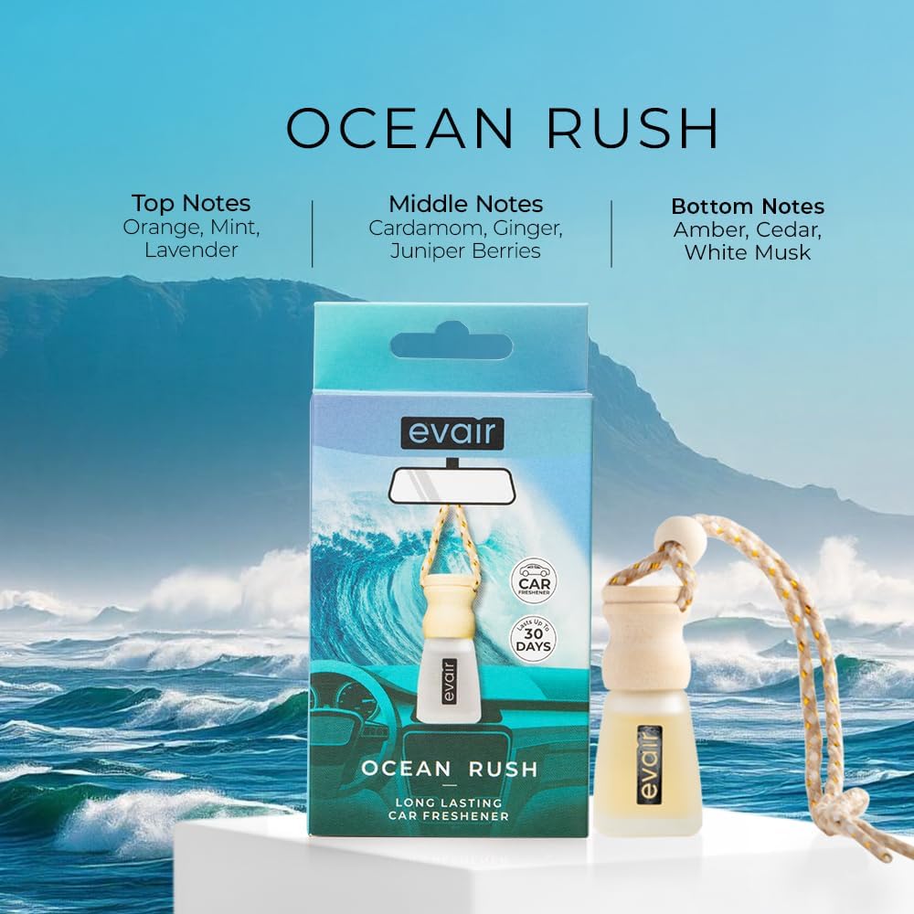 Ambientador de auto Evair con aroma