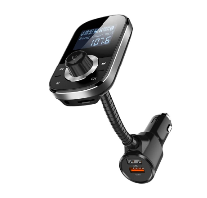 Hands free FM transmitter