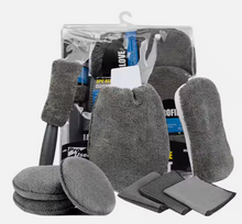 KIT de microfibra para limpieza automotriz - 9 piezas