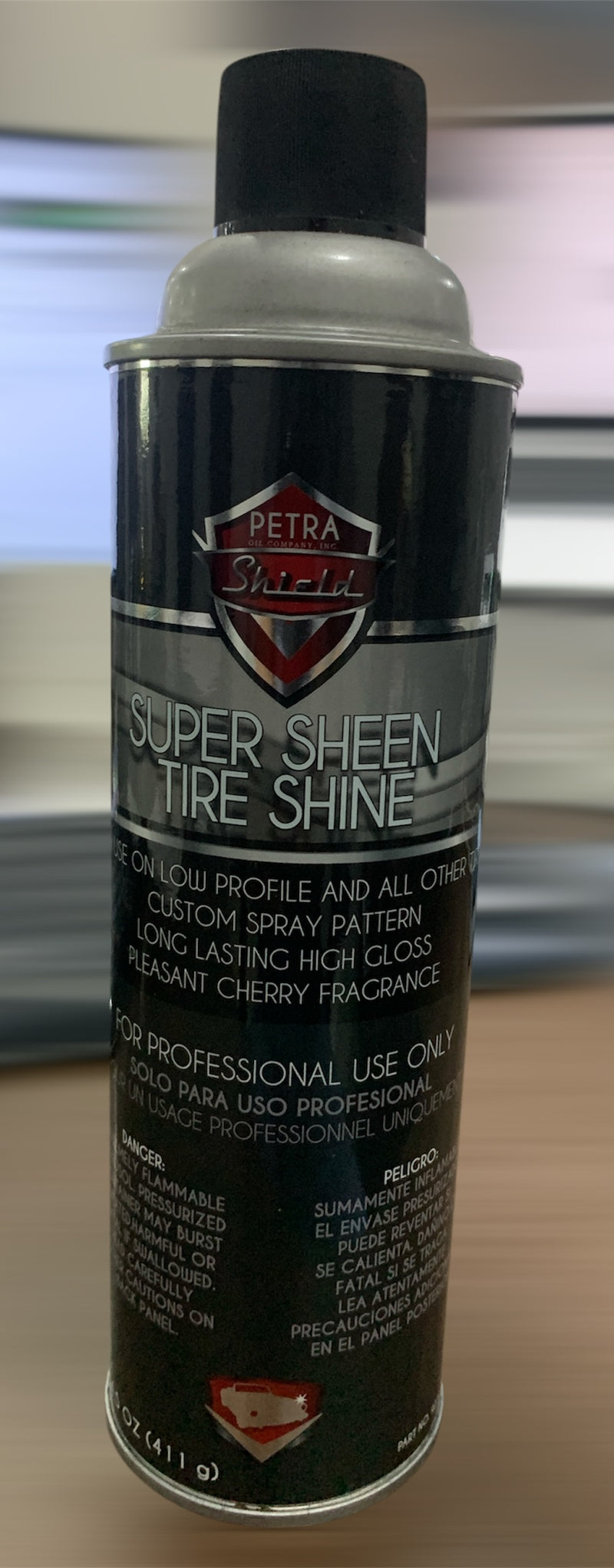 ABRILLANTADOR de LLANTAS PETRA  Super Sheen Tire Shine - 14.5 onzas