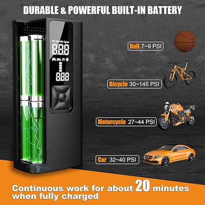 Inflador portátil de llantas