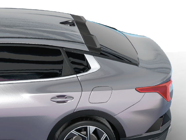 Spoiler superior trasero K3