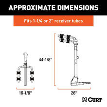 Soporte extendible para bicicletas - (2 BIicicletas, Vástago de 1-1 / 4 "O 2")