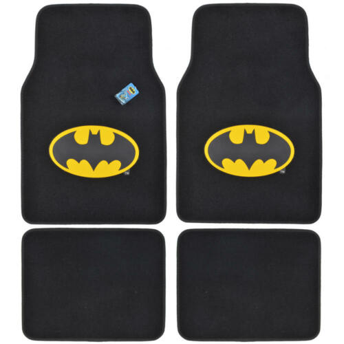 Set de Alfombra Universales - BATMAN 4 PIEZAS