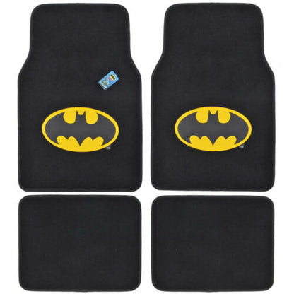 Set de Alfombra Universales - BATMAN 4 PIEZAS