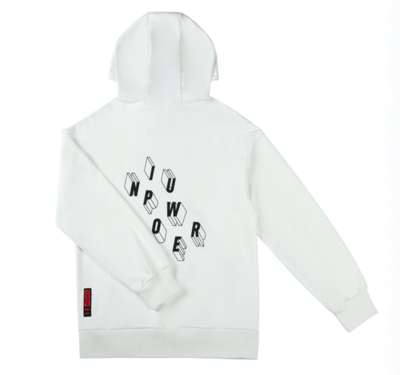 Hoodie NIU POWER Blanco