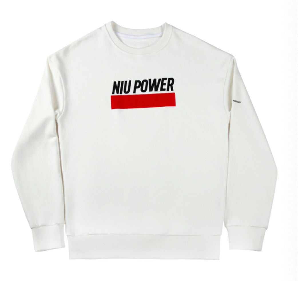 Sudadera NIU POWER Blanca