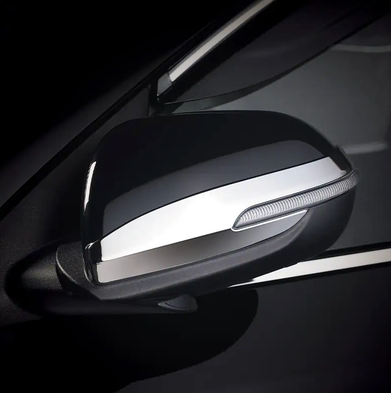 Moldura cromada de espejo retrovisor para KIA SELTOS (2021 al 2023)