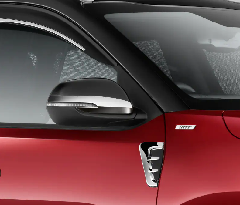 Moldura cromada de espejo retrovisor para KIA SONET (2022 -2023)
